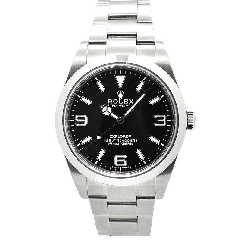 ロレックス　ROLEX　エクスプローラー1　Ref.214270　39mm　クロマライト　USED　中古