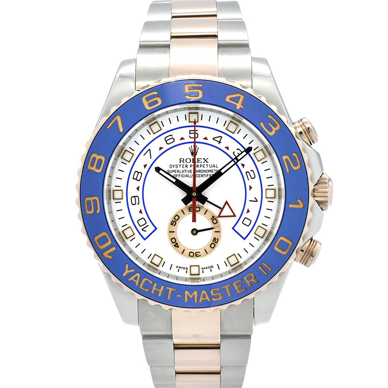 ロレックス　ROLEX　ヨットマスター2　Ref.116681　44mm　ホワイト　USED　中古