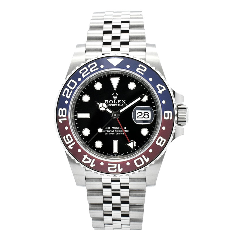 ロレックス　ROLEX　GMTマスター2　126710BLRO　ブルー/レッドベゼル　40mm　未使用品