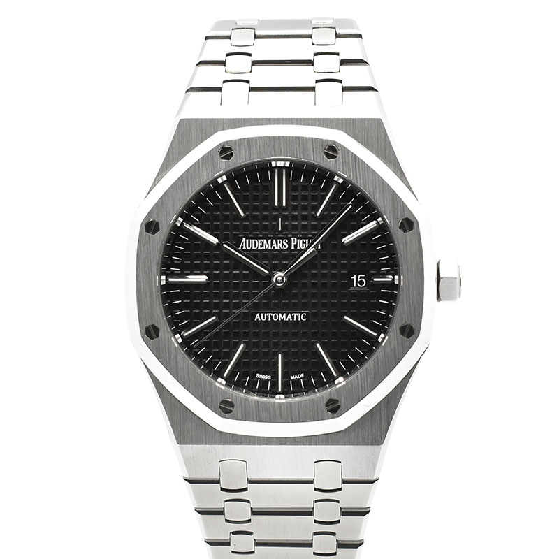 オーデマ・ピゲ　AUDEMARS PIGUET　ロイヤルオーク　15400ST.OO.1220ST.01　41mm　ブラック　USED　中古