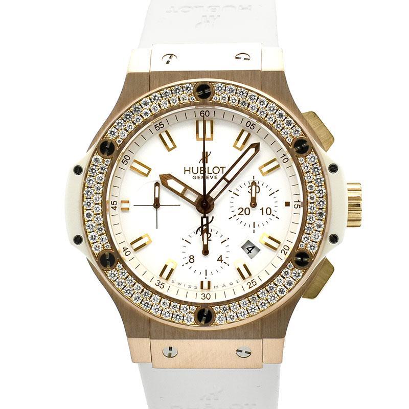 ウブロ　HUBLOT　ビッグバンエボリューション ベゼルダイヤ　301.PE.2180.RW.1104　44mm　USED　中古