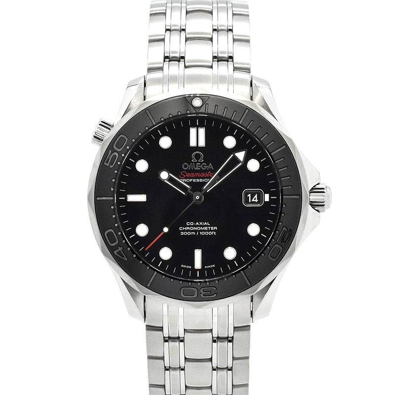 オメガ　OMEGA　シーマスター300 コーアクシャル　212.30.41.20.01.003　ブラック　41mm　USED　中古