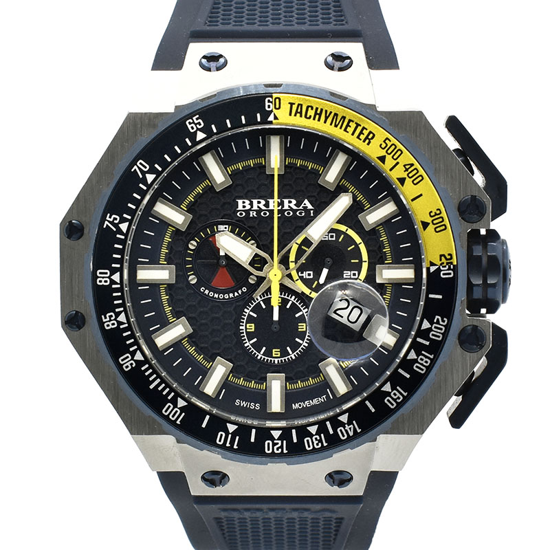 ブレラ オロロジ  BRERA OROLOGI　グランツーリスモ　BRGTC5404　54mm　クォーツ　USED　中古
