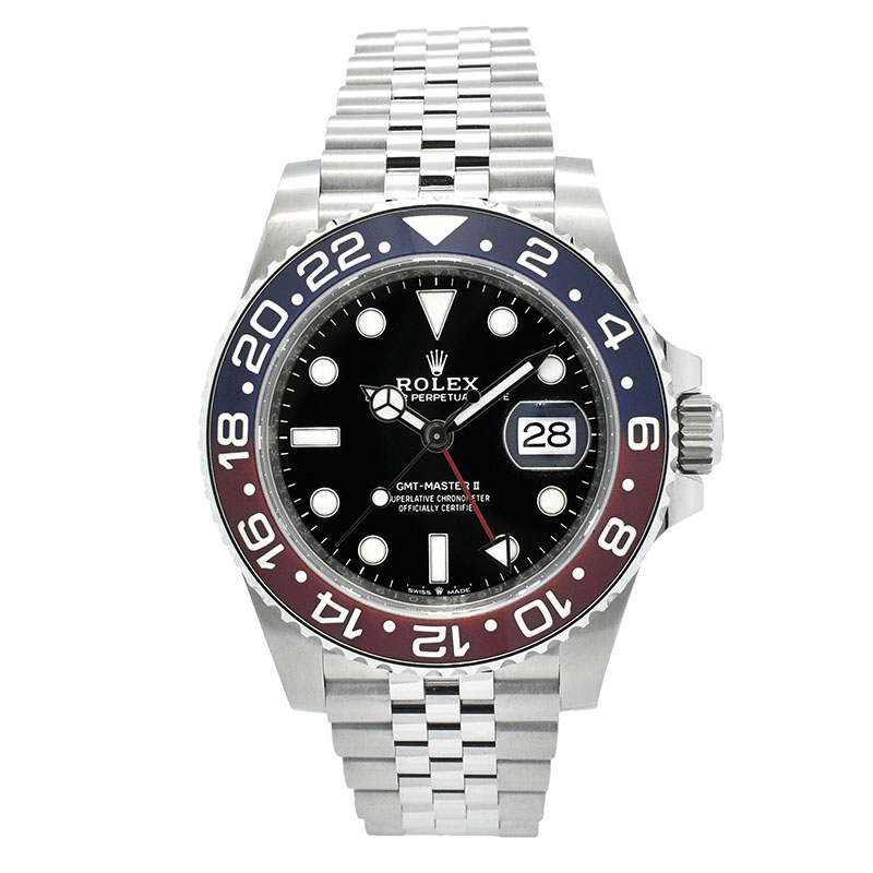 ロレックス　ROLEX　GMTマスター2　Ref.126710BLRO　ブルー/レッドベゼル　40mm　USED　中古