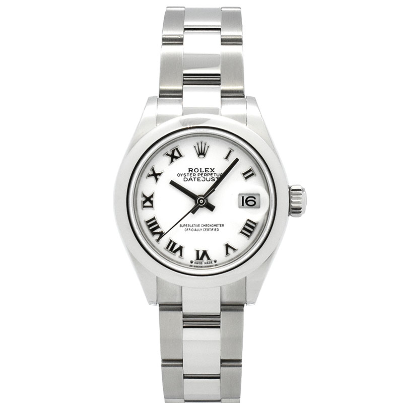 ロレックス　ROLEX　レディ デイトジャスト 28　Ref.279160　ホワイトローマ　USED　中古