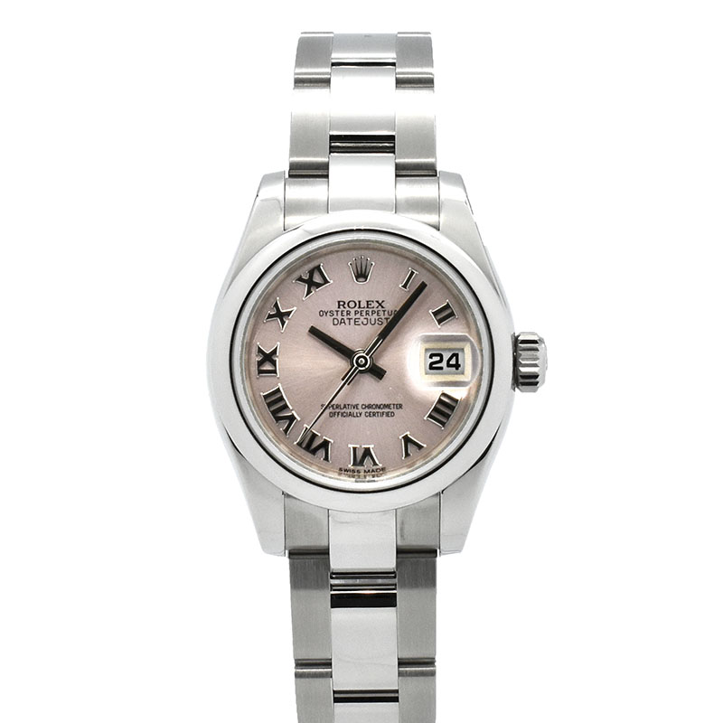 ロレックス　ROLEX　デイトジャスト　Ref.179160　ピンクローマ　26mm　ランダム番　USED　中古