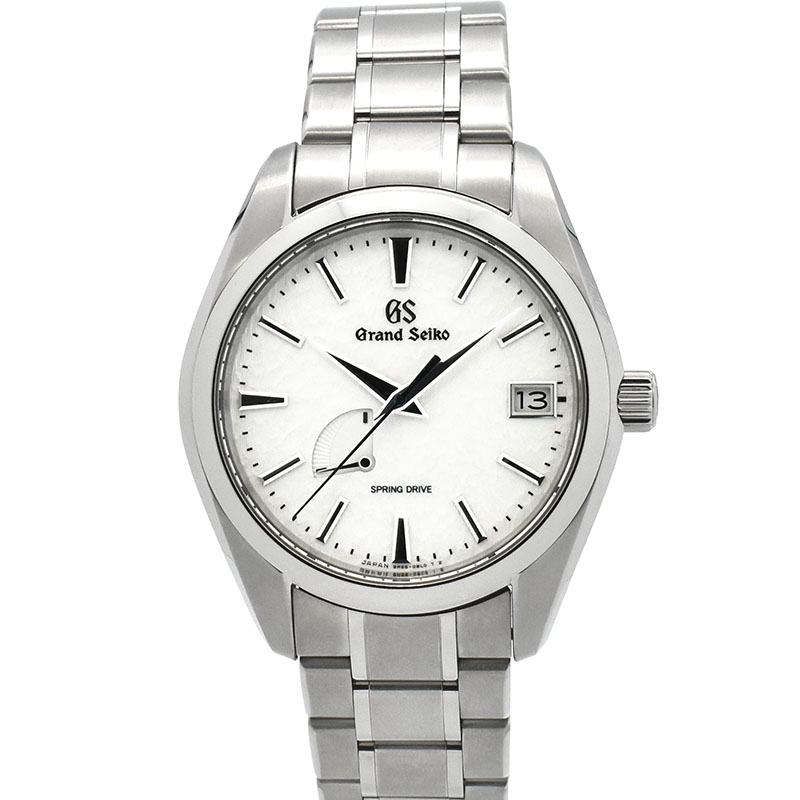 グランドセイコー　GRAND SEIKO　ヘリテージコレクション スプリングドライブ スノーフレーク　SBGA211　ホワイト　41mm　マスターショップ限定　USED　中古