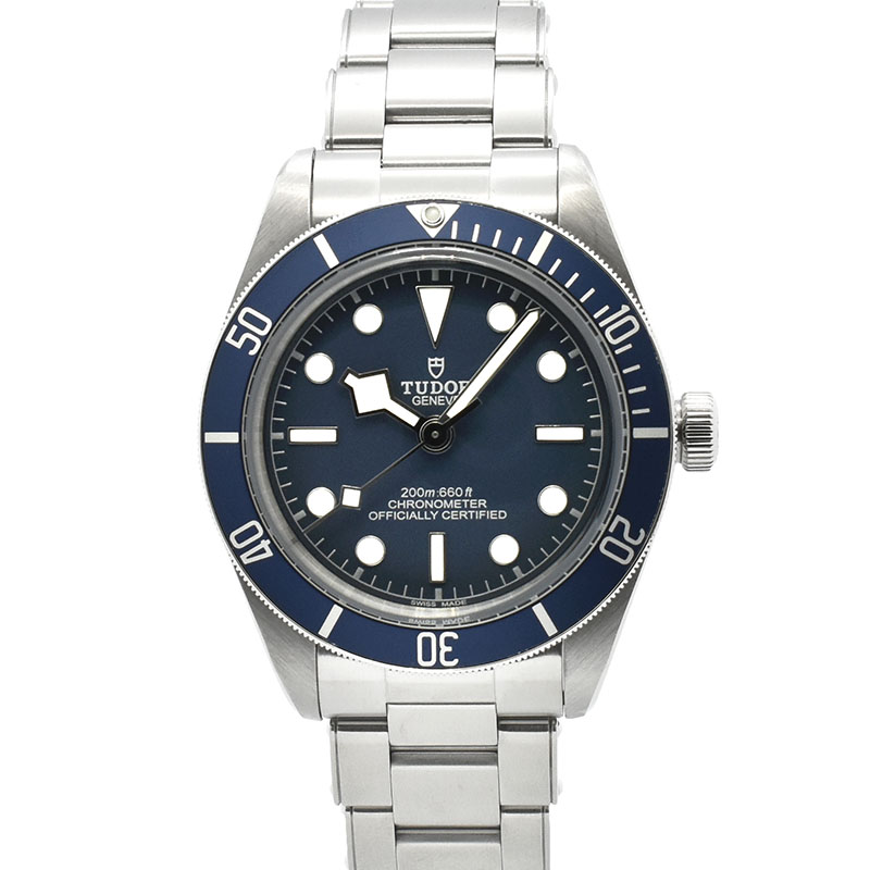 チューダー(チュードル)　TUDOR　ヘリテージ ブラックベイ フィフティエイト　Ref.79030B　39mm　ブルー　USED　中古