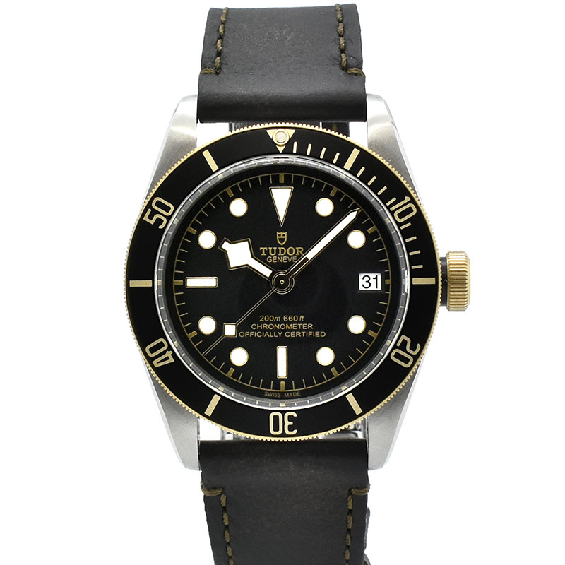 チューダー(チュードル)　TUDOR　ヘリテージ ブラックベイ コンビ　Ref.79733N　ブラック　41mm　USED　中古