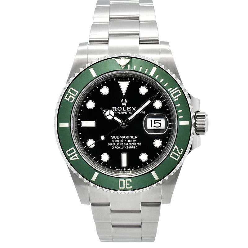 ロレックス　ROLEX　サブマリーナーデイト グリーンベゼル　Ref.126610LV　41mm　USED　中古
