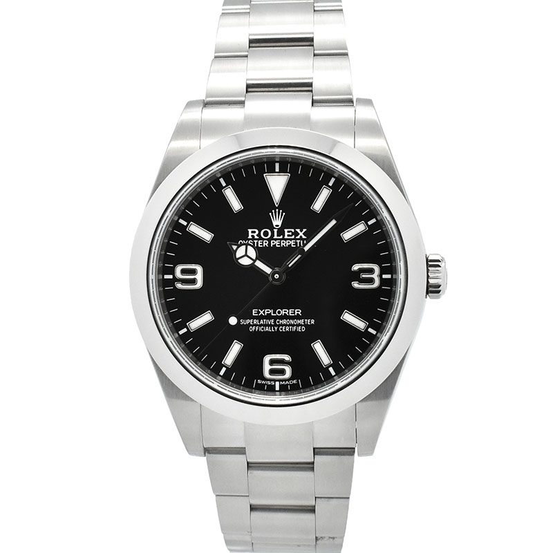 ロレックス　ROLEX　エクスプローラー1　Ref.214270　39mm　クロマライト　USED　中古
