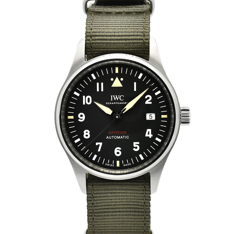 IWC　パイロットウォッチ オートマティック スピットファイア　IW326801　ブラック　39mm　USED　中古