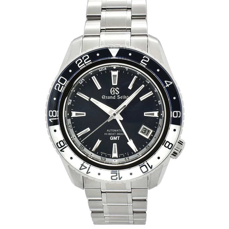 グランドセイコー　GRAND SEIKO　キャリバー9S メカニカル ハイビート36000 GMT　SBGJ237　44.2mm　USED　中古