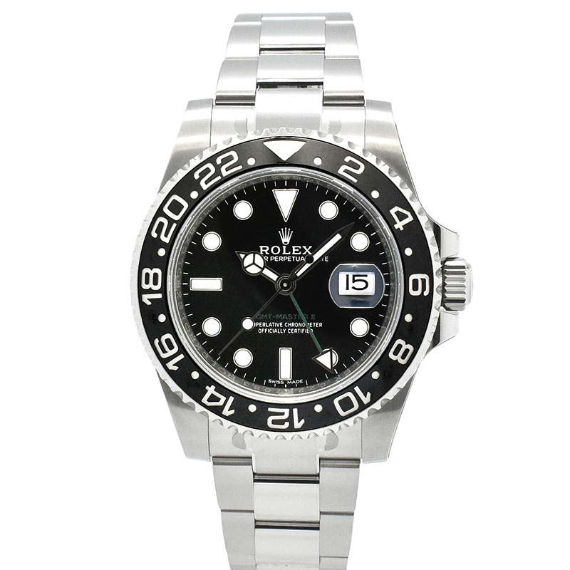 ロレックス　ROLEX　GMTマスター2　Ref.116710LN　SS　ブラック　ランダム番　未使用品