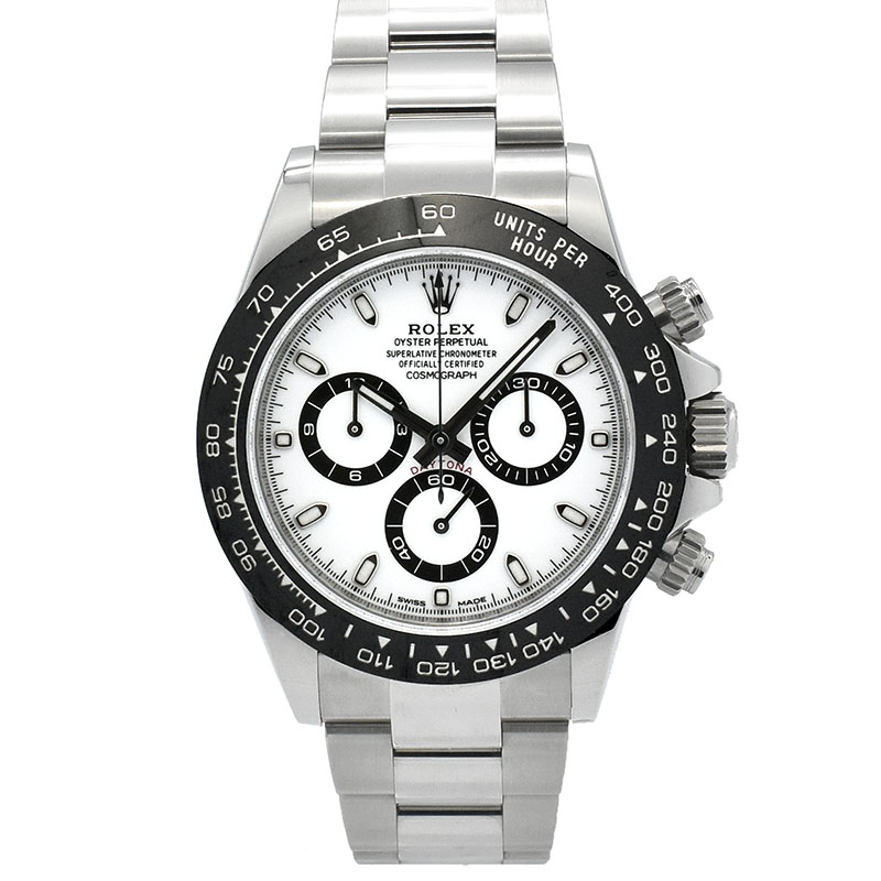 ロレックス　ROLEX　コスモグラフ　デイトナ　Ref.116500LN　ホワイト　セラミックベゼル　USED　中古