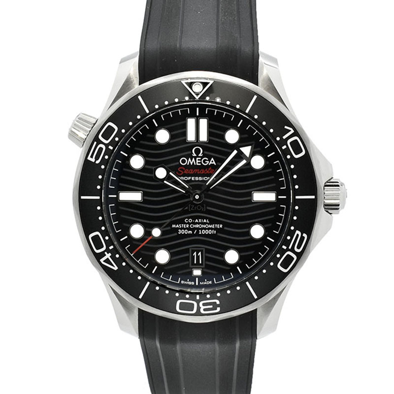 オメガ　OMEGA　シーマスター300 コーアクシャル マスタークロノメーター　210.32.42.20.01.001　42mm　ラバー　USED　中古