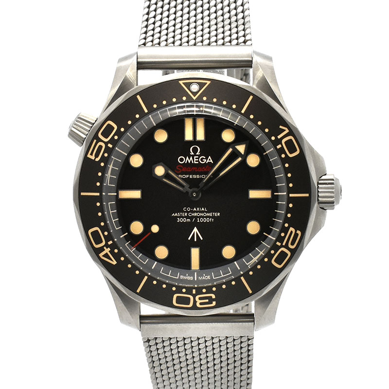 オメガ　OMEGA　シーマスター ダイバー 300m コーアクシャル マスタークロノメーター 007エディション　210.90.42.20.01.001　42mm　USED　中古