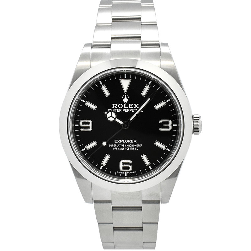 ロレックス　ROLEX　エクスプローラー1　Ref.214270　39mm　クロマライト　USED　中古