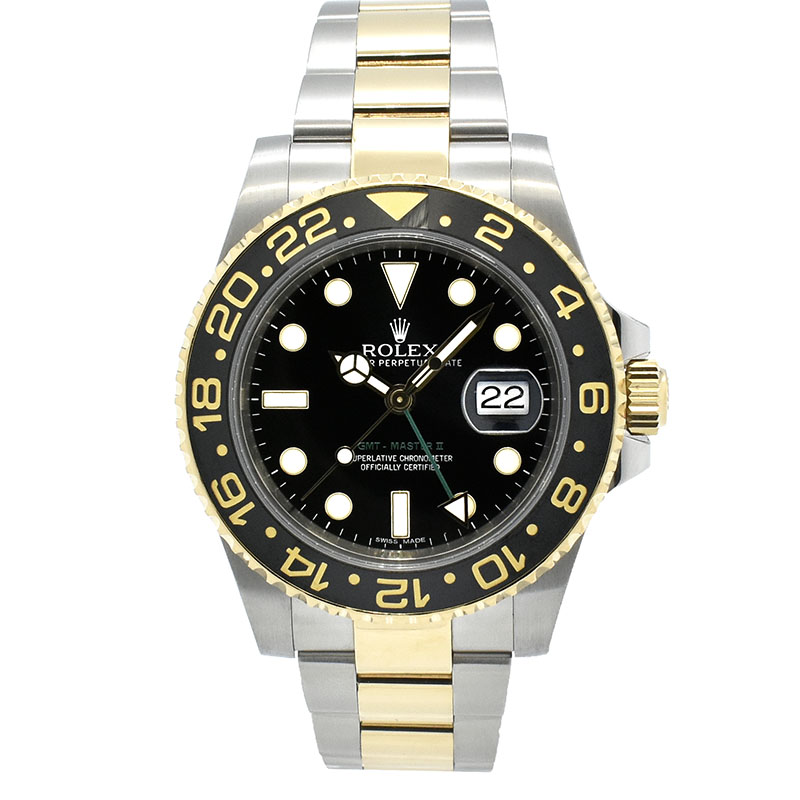 ロレックス　ROLEX　GMTマスター2　Ref.116713LN　G番　40mm　USED　中古