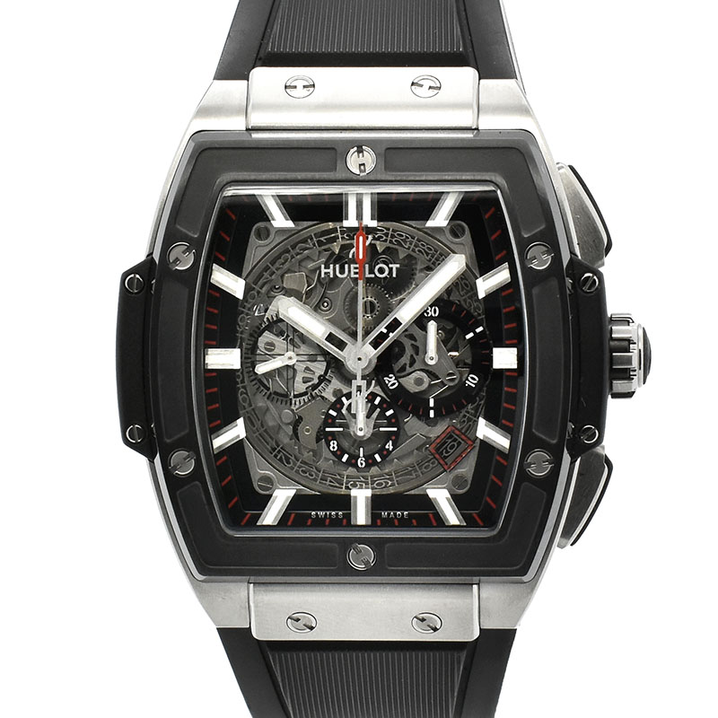 ウブロ　HUBLOT　スピリット オブ ビッグバン チタニウム セラミック  601.NM.0173.LR　51×45mm　USED　中古