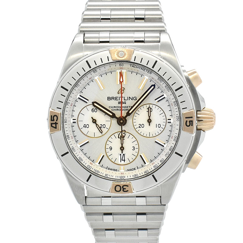 ブライトリング　BREITLING　クロノマット B01 42　IB0134101G1A1　SS/18KRG　USED　中古