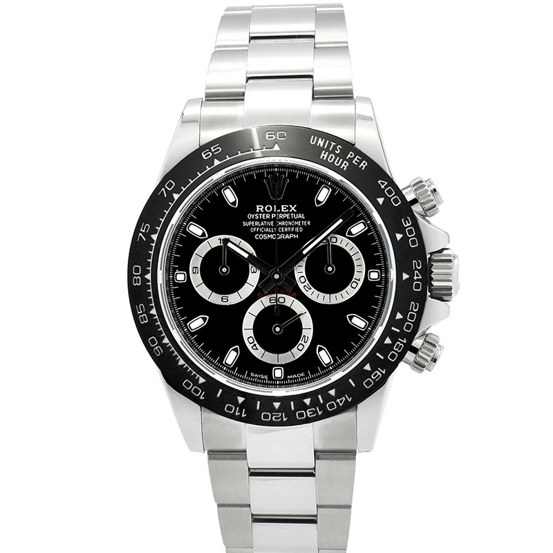 ロレックス　ROLEX　コスモグラフ デイトナ　Ref.116500LN　ブラック　セラミックベゼル　USED　中古