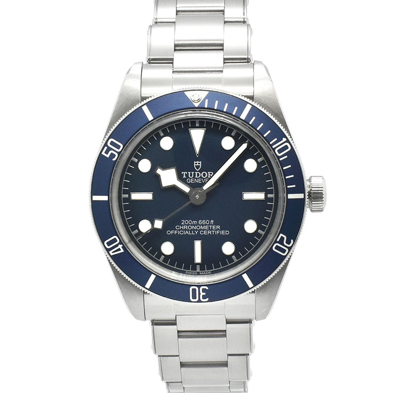 チューダー(チュードル)　TUDOR　ヘリテージ ブラックベイ フィフティエイト　Ref.79030B　39mm　ブルー　USED　中古