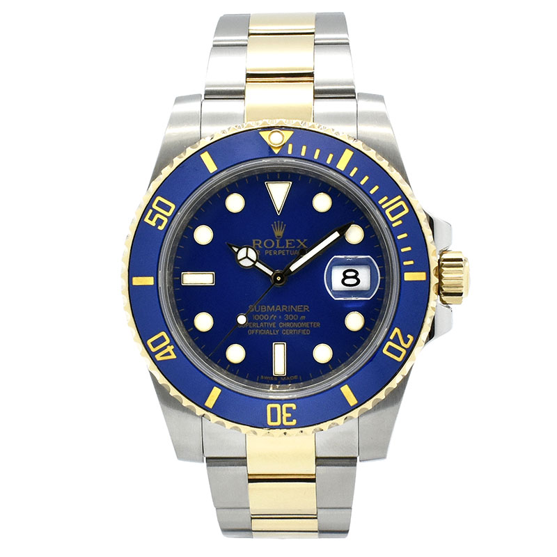 ロレックス　ROLEX　サブマリーナ デイト　Ref.116613LB　V番　マットブルー(つや無し)　40mm　USED　中古
