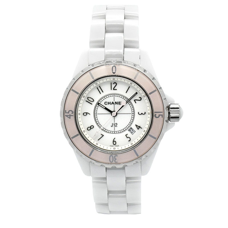シャネル　CHANEL　J12　33mm　H4467　ソフトピンク　世界1200本限定　USED　中古