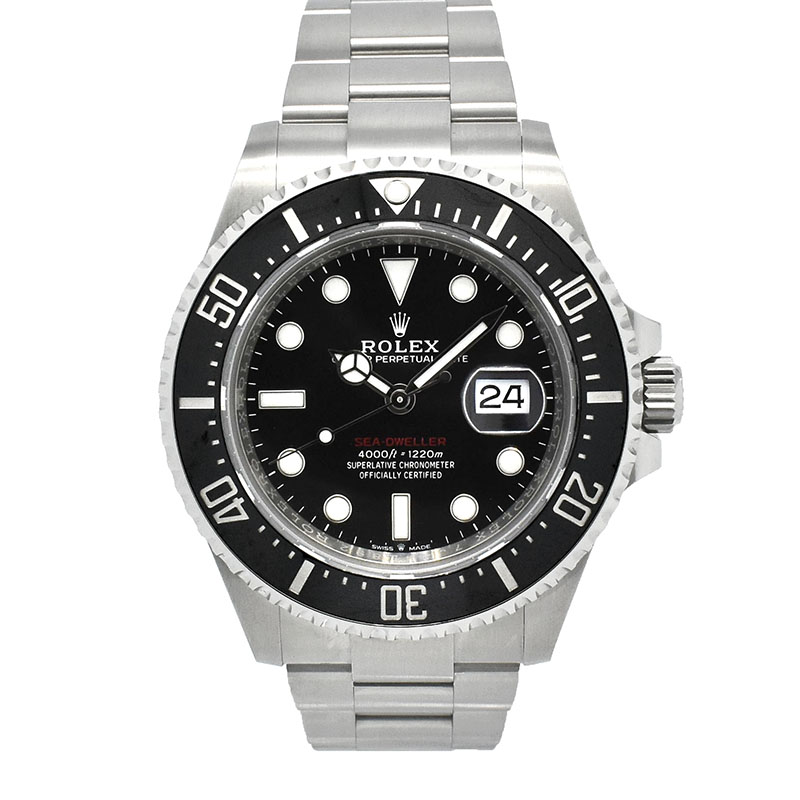 ロレックス　ROLEX　シードゥエラー　Ref.126600　43mm　ブラック　USED　中古