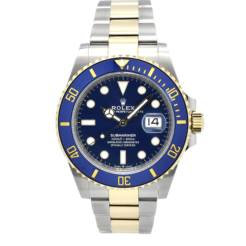 ロレックス　ROLEX　サブマリーナデイト　Ref.126613LB　18KYG/SS　41mm　未使用品
