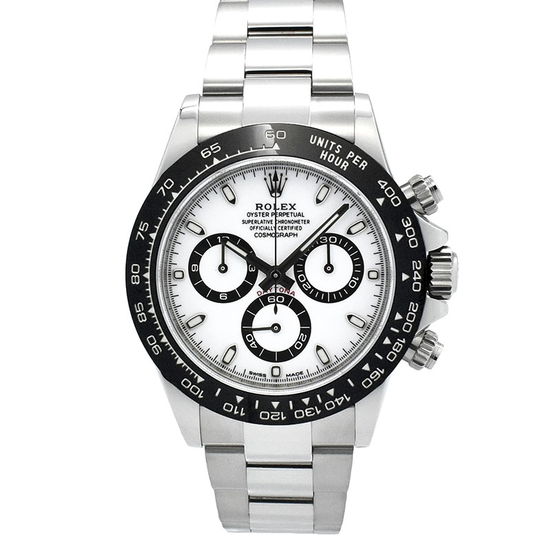 ロレックス　ROLEX　コスモグラフ　デイトナ　Ref.116500LN　ホワイト　セラミックベゼル　USED　中古