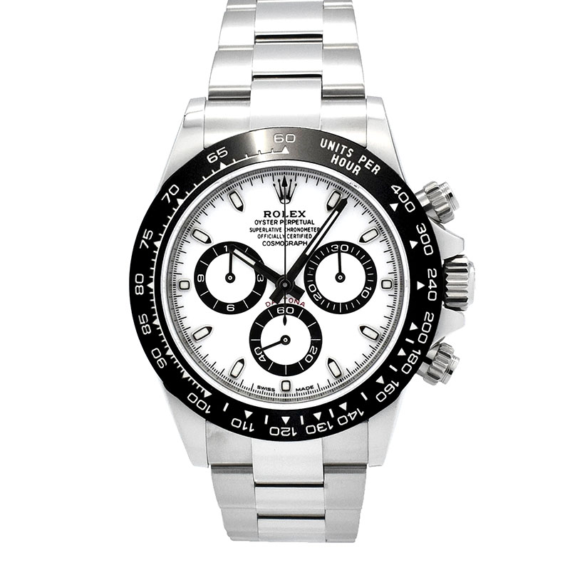 ロレックス　ROLEX　コスモグラフ　デイトナ　Ref.116500LN　ホワイト　セラミックベゼル　USED　中古