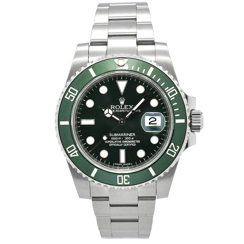 ロレックス　ROLEX　サブマリーナデイト グリーン　Ref.116610LV　G番　USED　中古