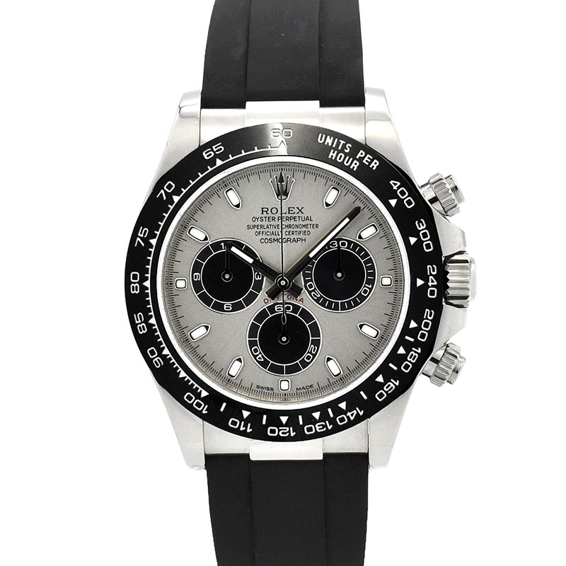 ロレックス　ROLEX　デイトナ　Ref.116519LN　スチール/ブラック　オイスターフレックス　18KWG　USED　中古