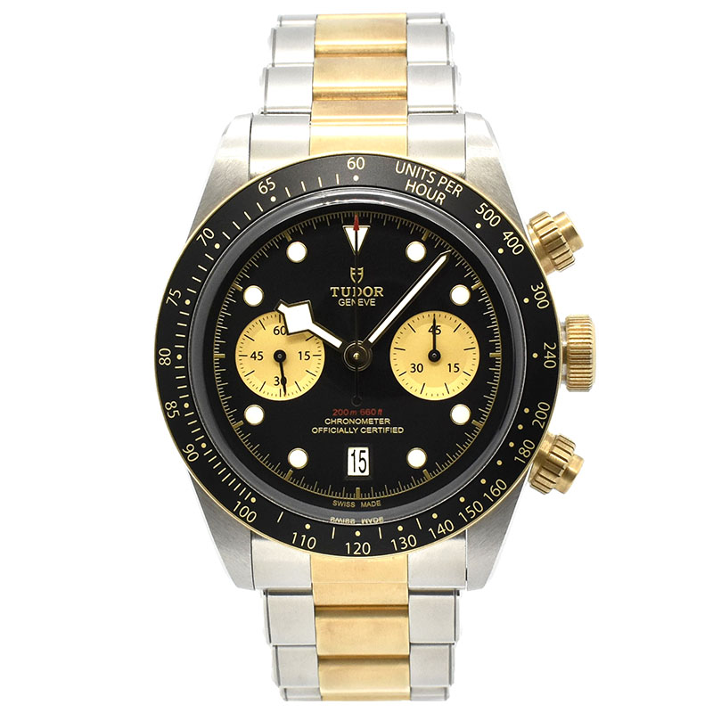 チューダー(チュードル)　TUDOR　ヘリテージ ブラックベイ クロノ S&G　Ref.79363N　41mm　USED　中古