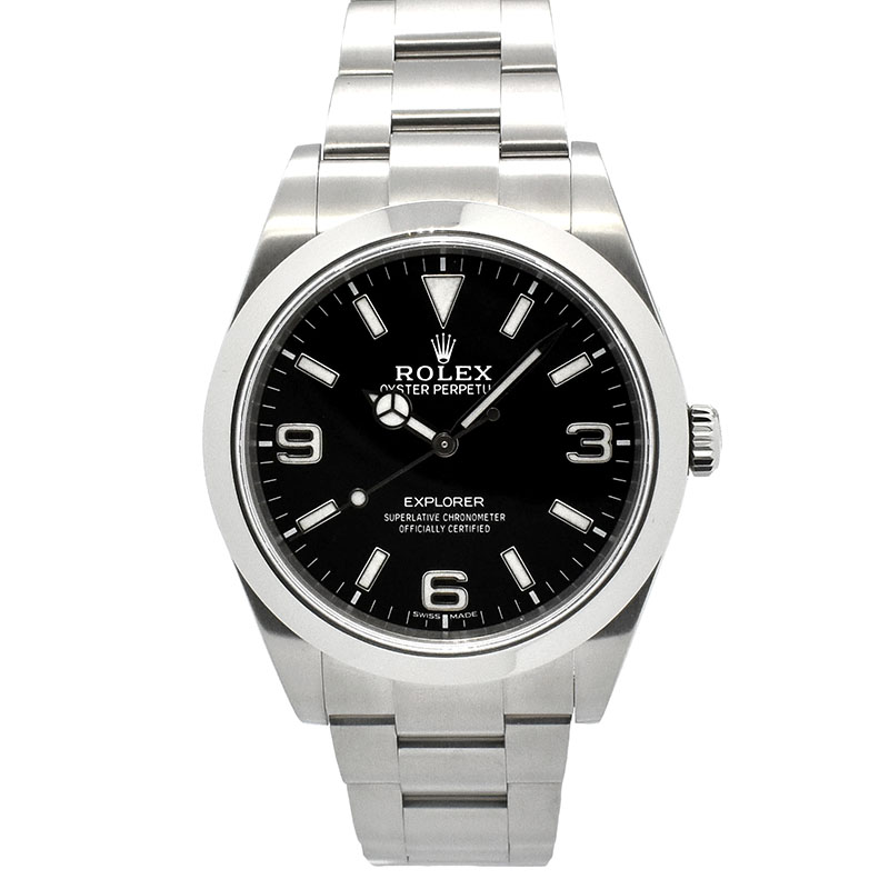 ロレックス　ROLEX　エクスプローラー1　Ref.214270　39mm　クロマライト　USED　中古