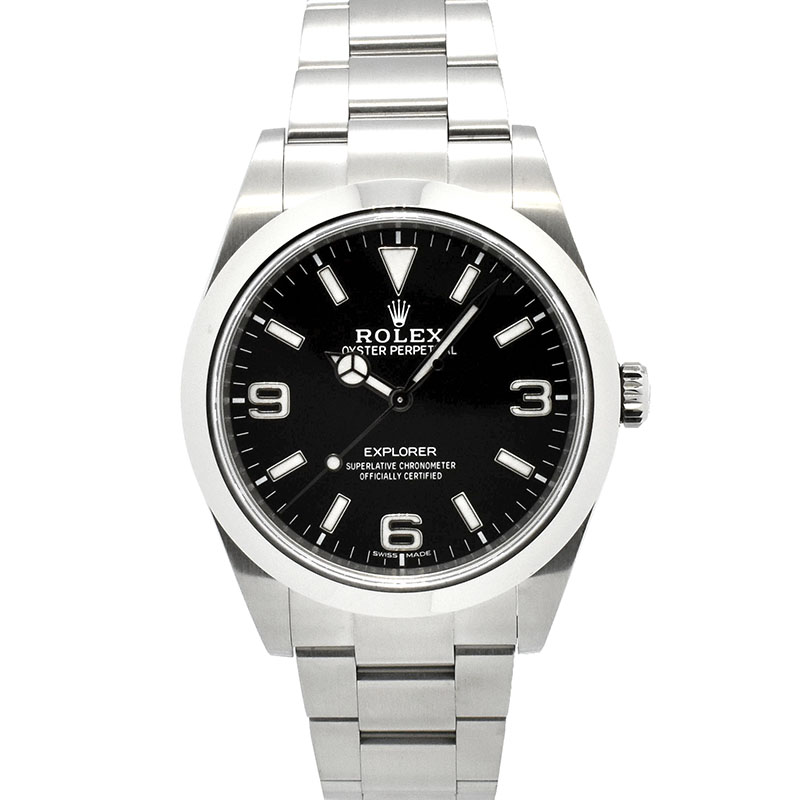ロレックス　ROLEX　エクスプローラー1　Ref.214270　39mm　クロマライト　USED　中古