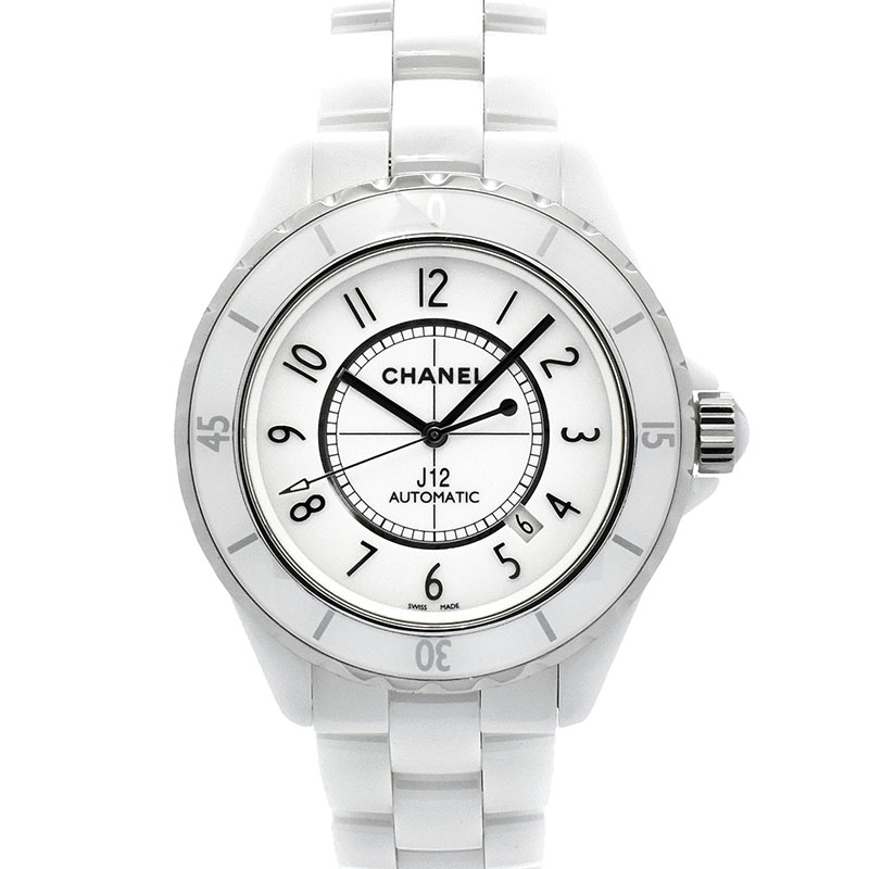 シャネル　CHANEL　J12　H2981　42mm　ホワイトセラミック　USED　中古