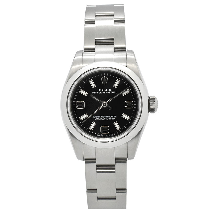 ロレックス　ROLEX　オイスターパーペチュアル　Ref.176200　 ブラック369　26mm　ランダム番　USED　中古