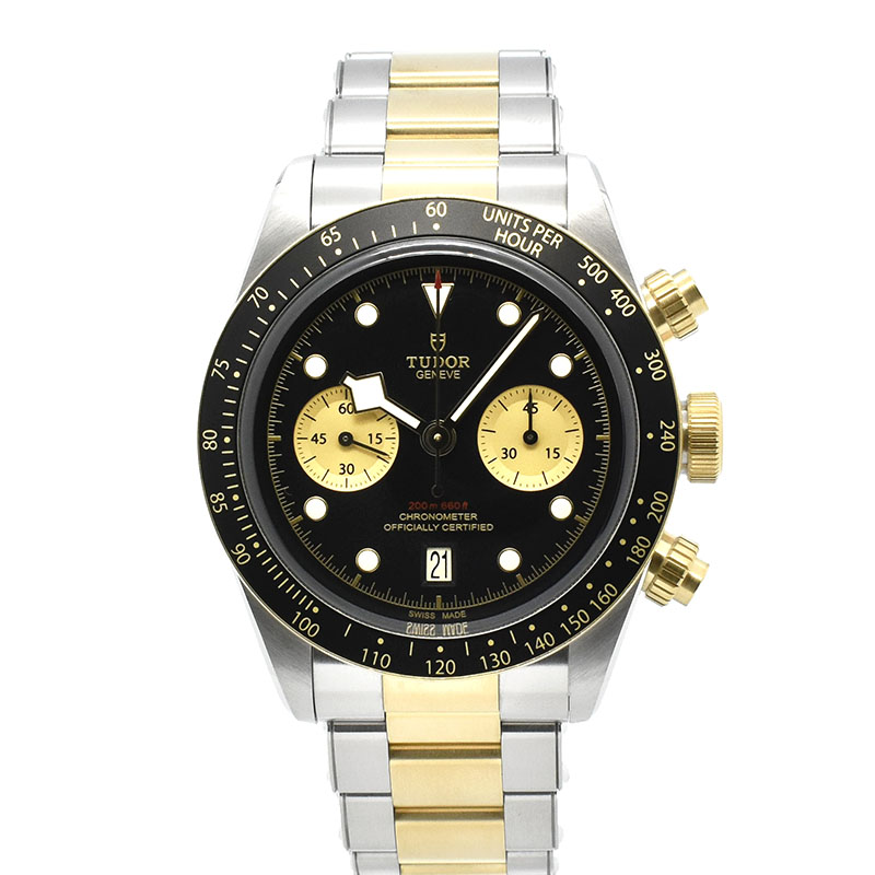 チューダー(チュードル)　TUDOR　ヘリテージ ブラックベイ クロノ S&G　Ref.79363N　41mm　USED　中古