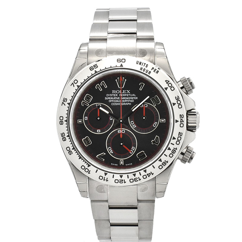 ロレックス　ROLEX　デイトナ　Ref.116509　ブラック　F番　18KWG　40mm　USED　中古