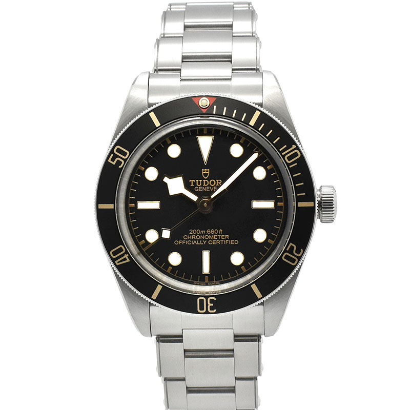 チューダー(チュードル)　TUDOR　ヘリテージ ブラックベイ フィフティエイト　79030N　39mm　ブラック　USED　中古