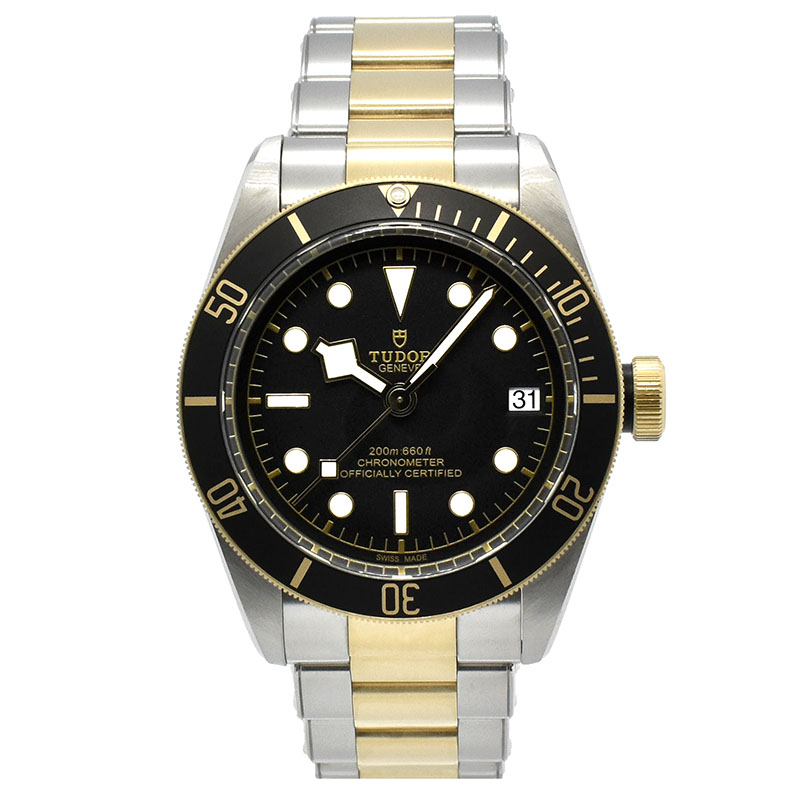 チューダー(チュードル)　TUDOR　ヘリテージ ブラックベイ コンビ　79733N　ブラック　41mm　USED　中古