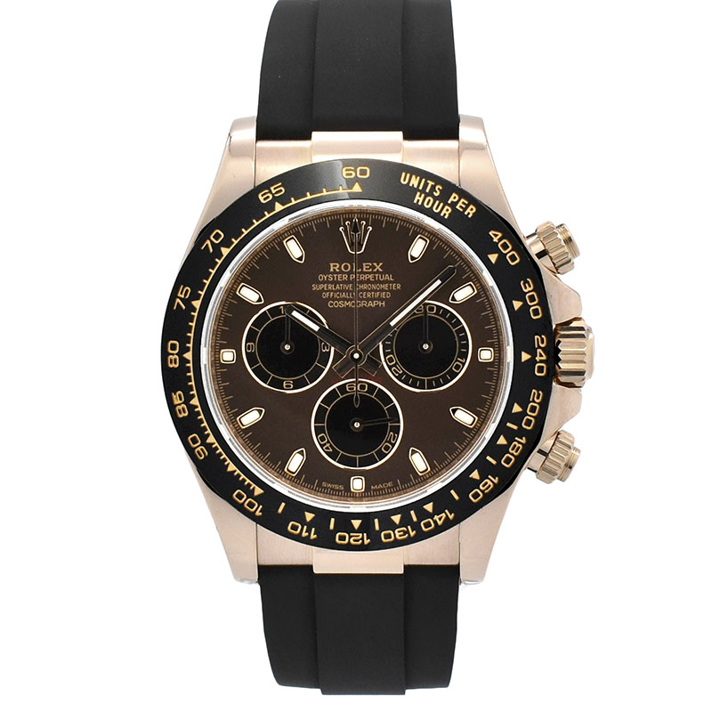 ロレックス　ROLEX　デイトナ　Ref.116515LN　18KERG　セラミックベゼル　40mm　チョコレート/ブラック　オイスターフレックス　USED　中古