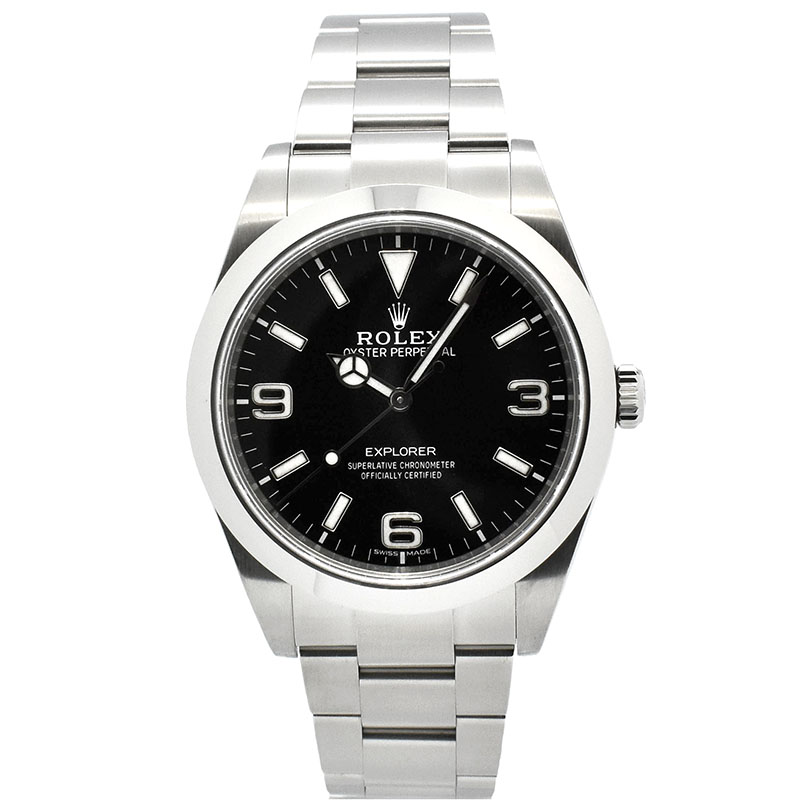 ロレックス　ROLEX　エクスプローラー1　Ref.214270　39mm　クロマライト　USED　中古