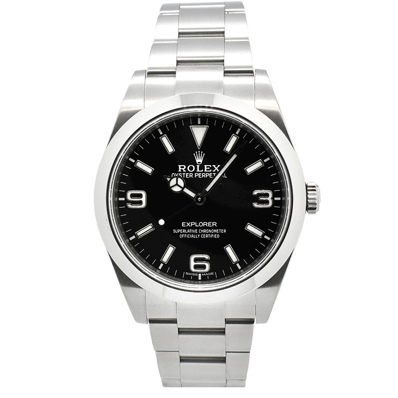ロレックス　ROLEX　エクスプローラー1　Ref.214270　39mm　クロマライト　USED　中古
