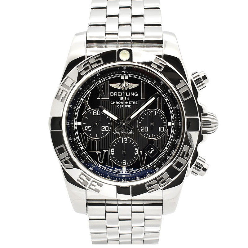 ブライトリング　BREITLING　クロノマット44　A011B56PA(AB0110)　ブラックローマ　44mm　USED　中古