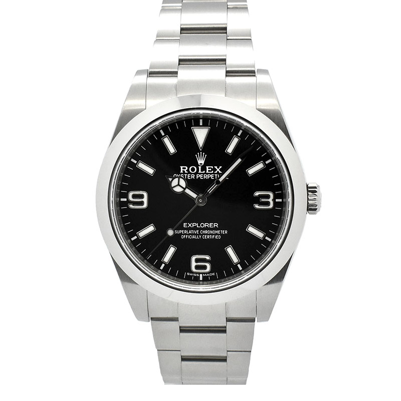 ロレックス　ROLEX　エクスプローラー1　Ref.214270　39mm　クロマライト　USED　中古