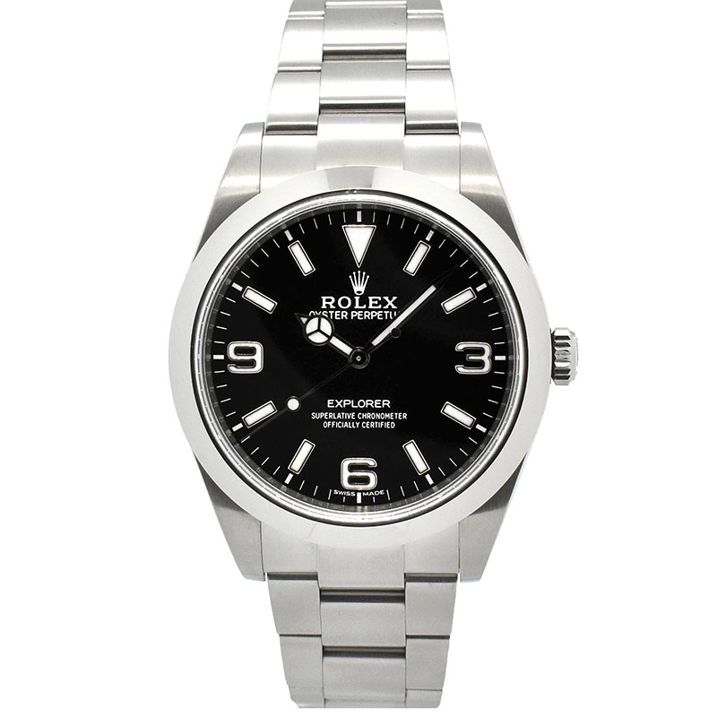 ロレックス　ROLEX　エクスプローラー1　Ref.214270　39mm　クロマライト　USED　中古